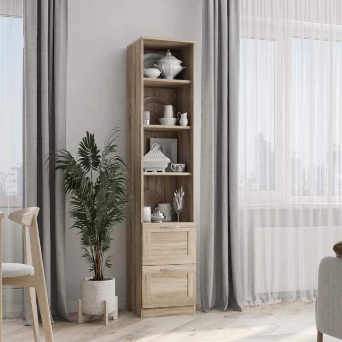 Стеллаж Novus Сириус 2.02.07.140.3 сонома 