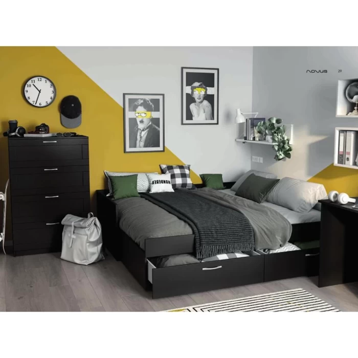 Кровать раздвижная Novus Сириус 80х200 дуб венге