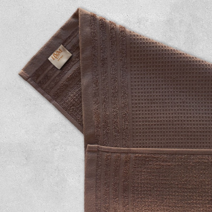 Полотенце махровое "Etell" ТМ "ЦУМ" УПл 100х150/Et  бежевый