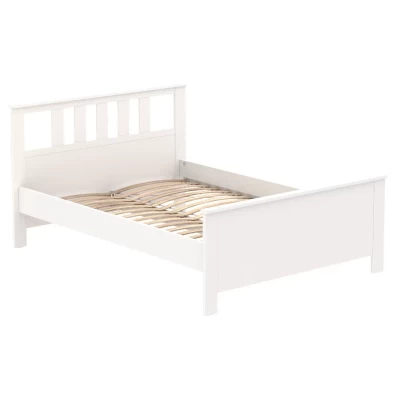 Кровать двойная  Novus Сага 2.08.04.070.1 160х200 белая