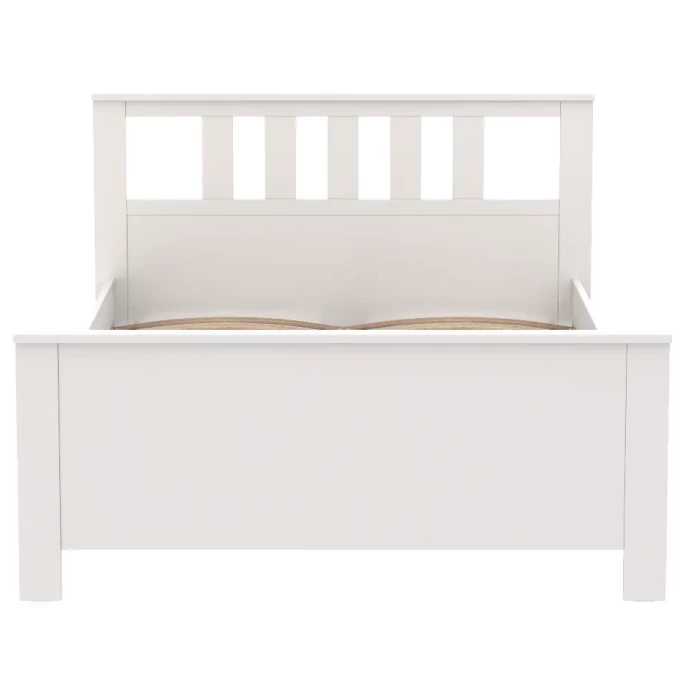 Кровать двойная  Novus Сага 2.08.04.070.1 160х200 белая