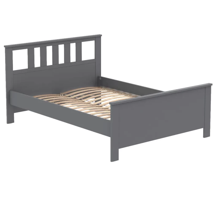 Кровать Novus Сага 2.08.04.060.4 140х200 серая