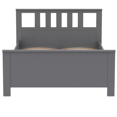 Кровать Novus Сага 2.08.04.060.4 140х200 серая