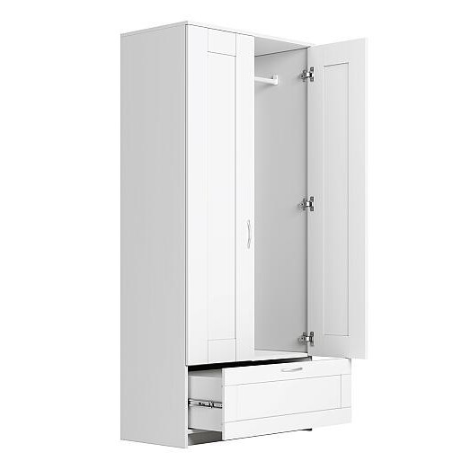 Шкаф комбинированный Novus Сириус 2.02.01.020.1 белый