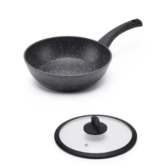 Сковорода ТМ "ЦУМ" с крышкой 26 см  