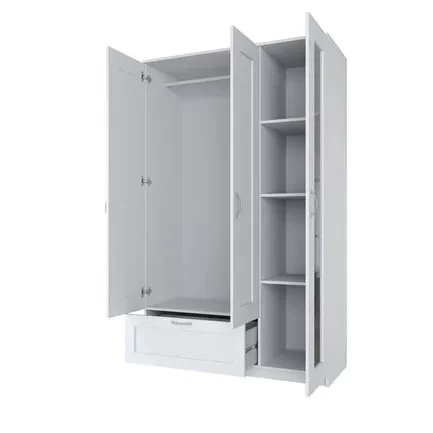 Шкаф комбинированный Novus Сириус 2.02.01.030.1 белый