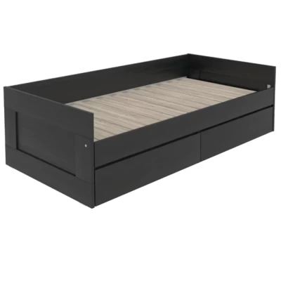 Кровать раздвижная с ящиками Novus Сириус 2.02.08.450.5 90х200 дуб венге