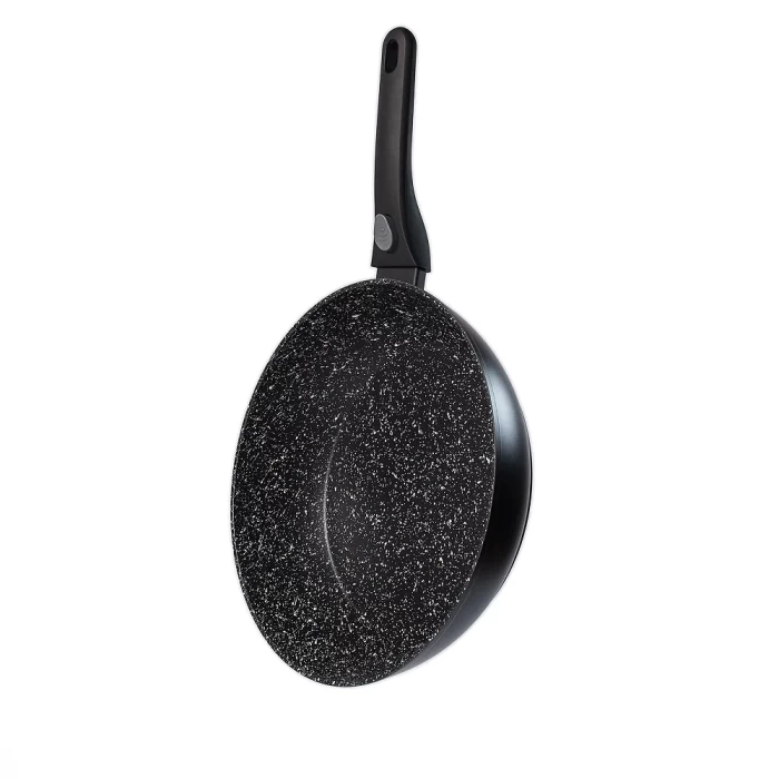 Сковорода ТМ "ЦУМ" глубокая с крышкой 30см  