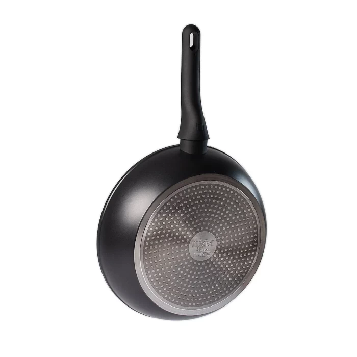 Сковорода ТМ "ЦУМ" глубокая с крышкой 30см  