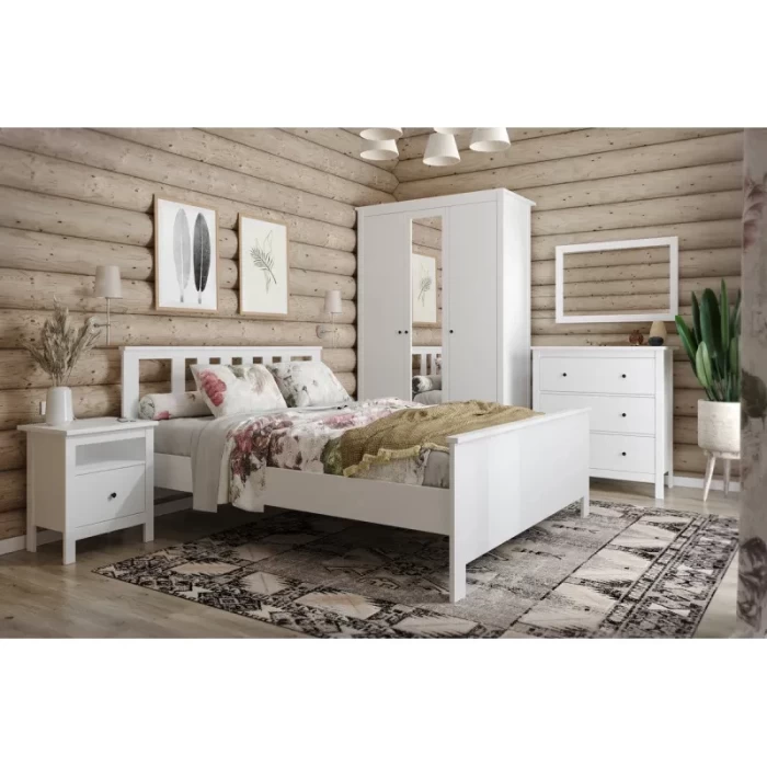 Кровать Novus Сага 2.08.04.060.1 140х200 белая