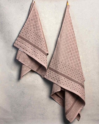 Полотенце махровое ТМ &quot;ЦУМ&quot; DIAMANTE (какао) 50х90см