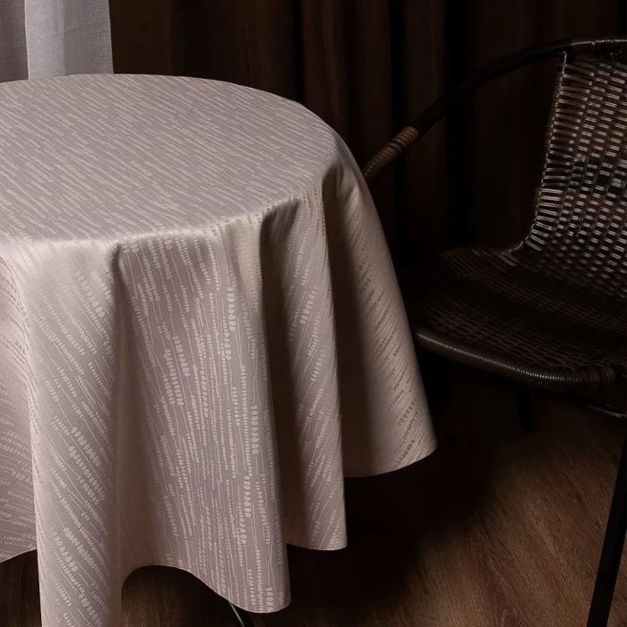 Скатерть круглая ТМ "ЦУМ" 150х150см 7407