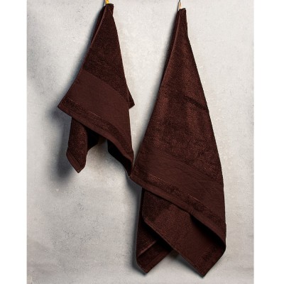 Полотенце махровое ТМ &quot;ЦУМ&quot; Zerotwist темный шоколад 70х140 см      