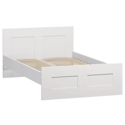 Кровать двойная Novus Сириус 2.02.04.180.1 120х200 белая