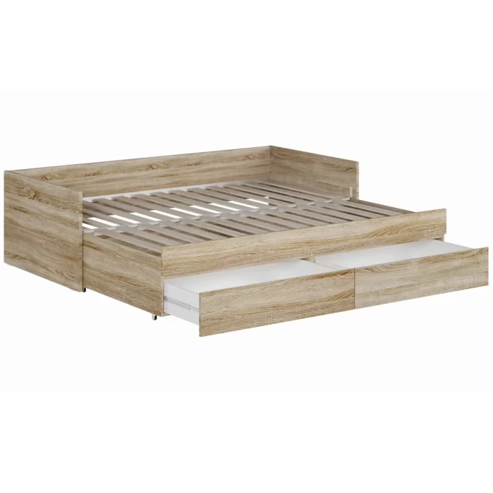 Кровать раздвижная Novus Кастор 2.03.08.120.3 90х200 сонома