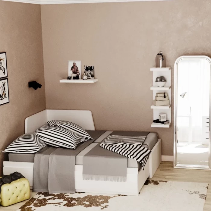 Кровать Mebelain Варма Рестен 80, арт.01163  