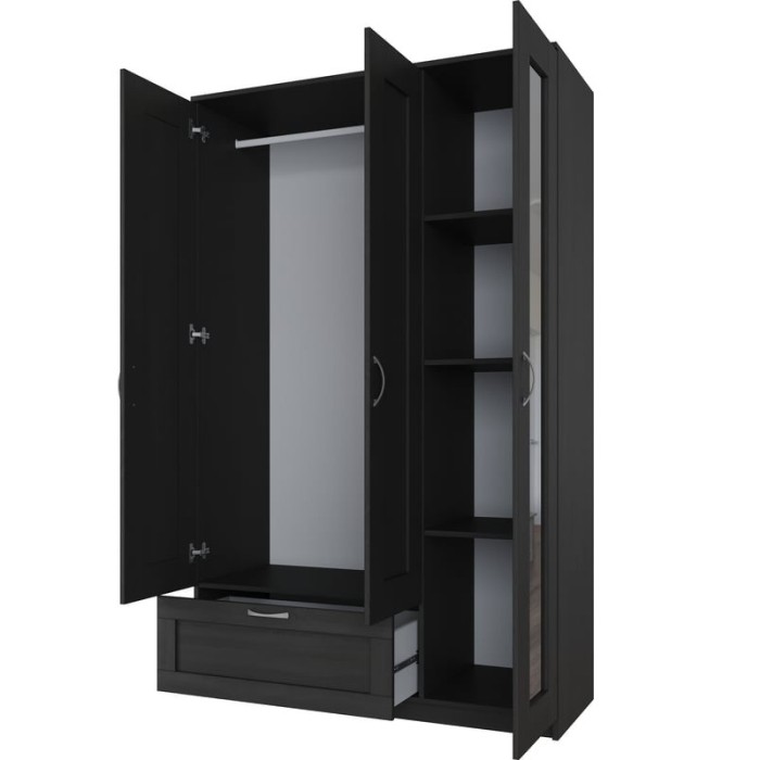 Шкаф комбинированный Novus Сириус 2.02.01.030.5 дуб венге